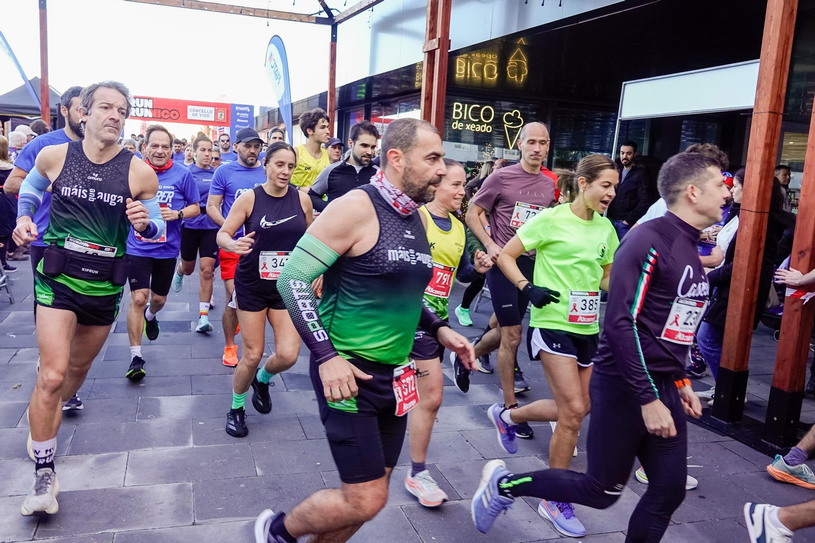 Galería | La carrera popular Érguete e Corre de Vigo bate récord de participación
