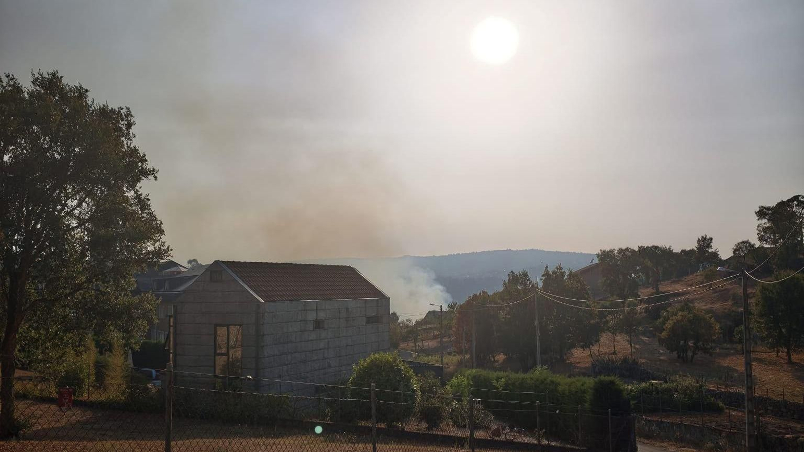 Incendio urbano en A Cuña.
