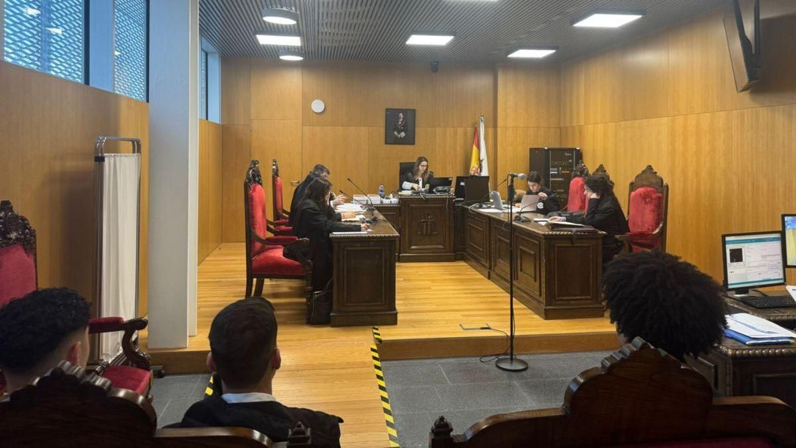 Vista preliminar ayer en el Penal 1, que terminó sin acuerdo de conformidad.