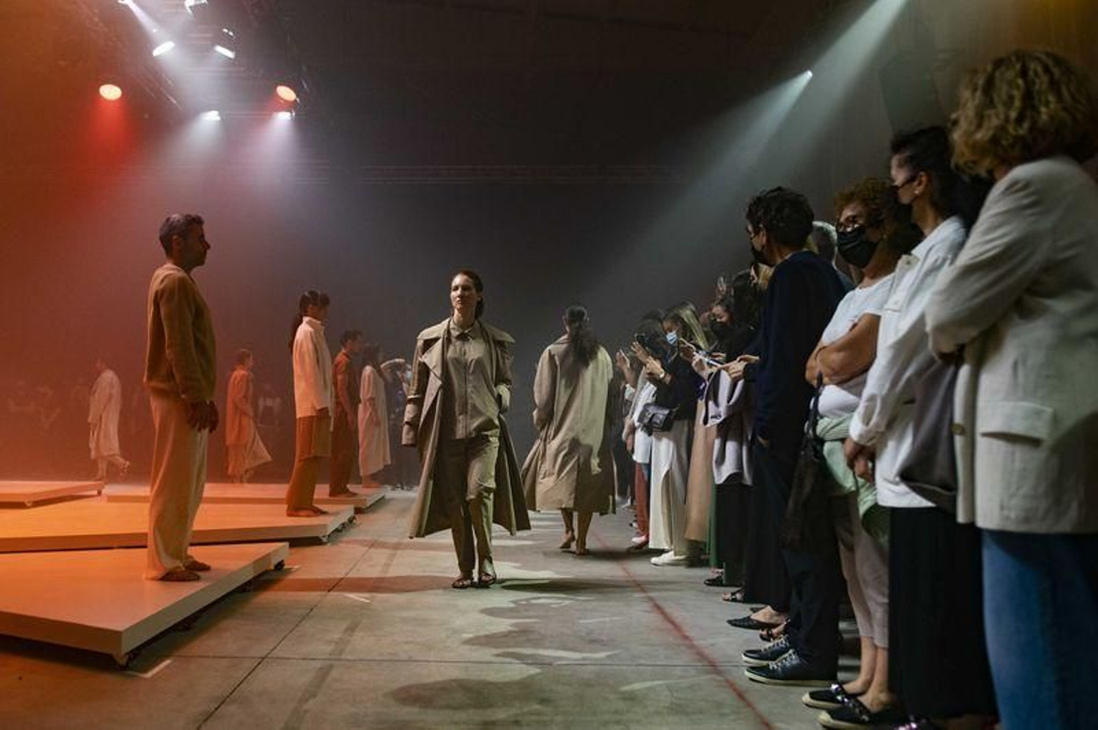 Desfile de Adolfo Domínguez en San Cibrao (MARTIÑO PINAL).