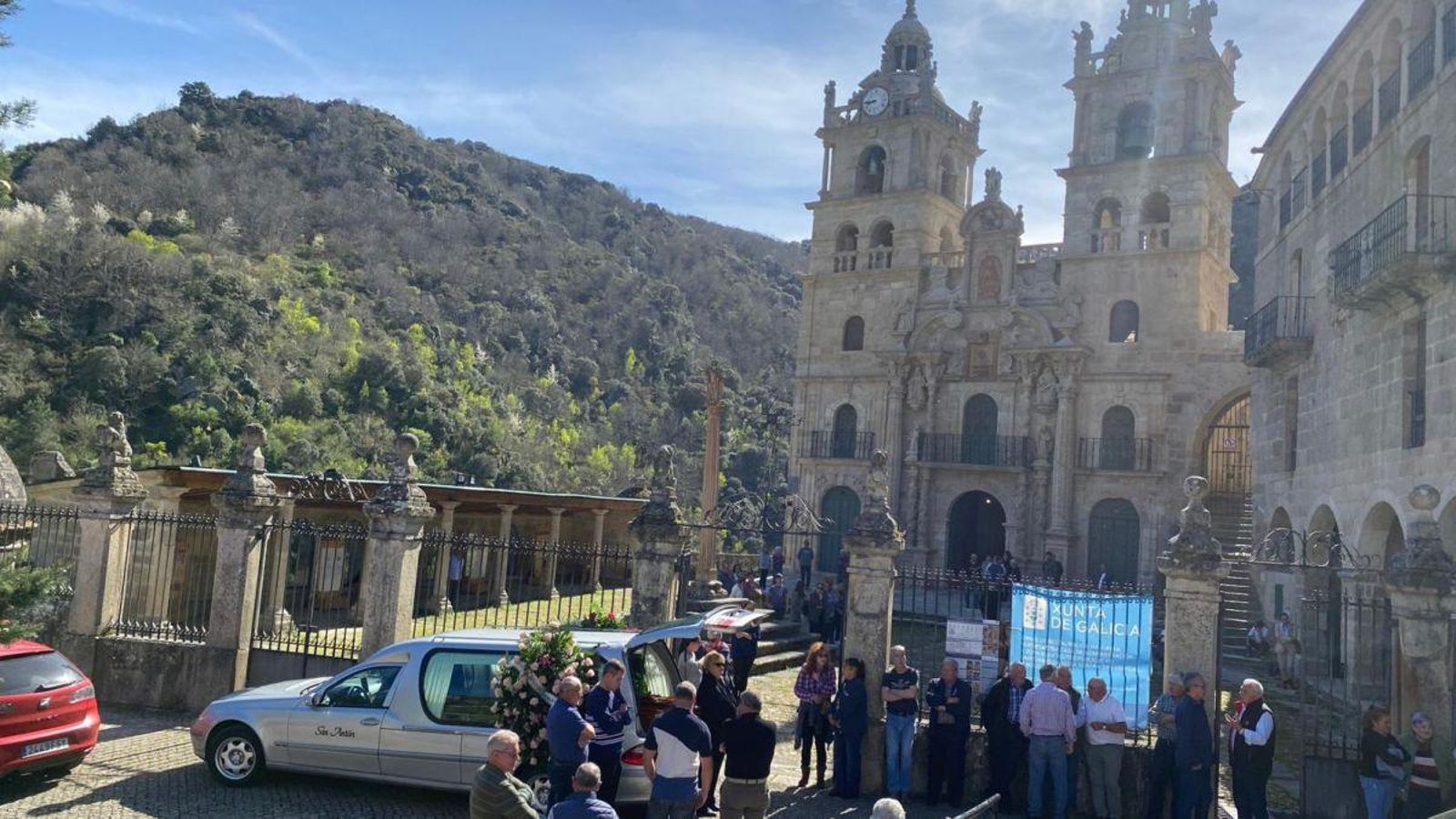 Entierro de Josefa en As Ermidas.