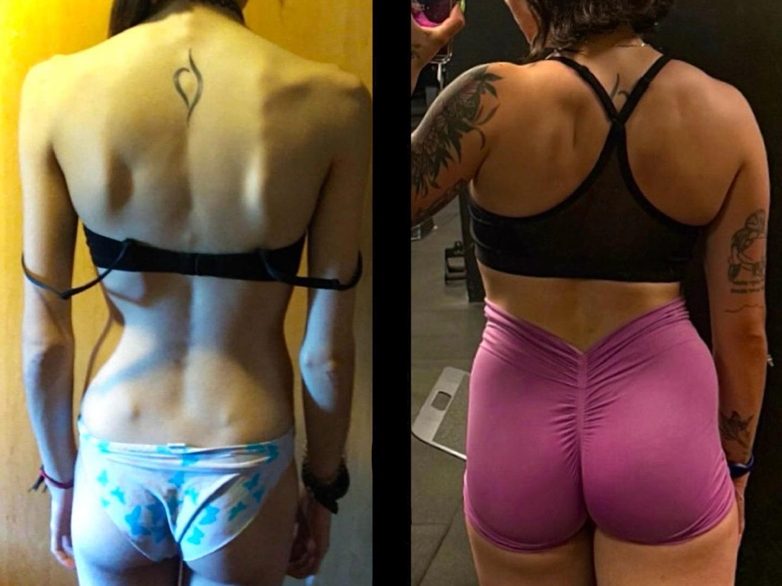 La evolución de Elena con el paso de los años