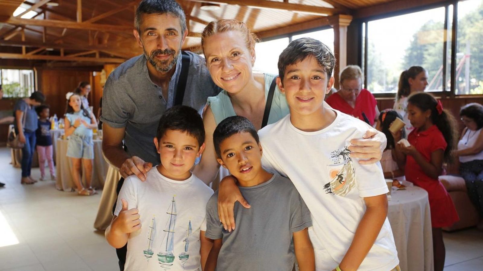 Carlos, Amada, Antón, Carlos y Ali.