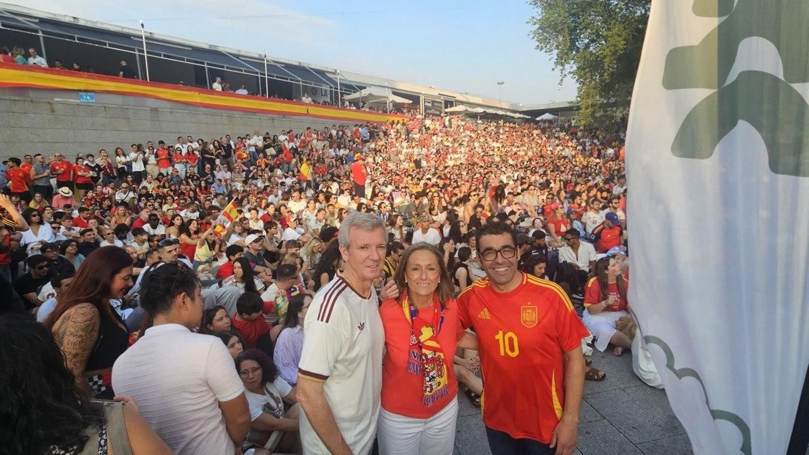 Galería | Vigo celebra la victoria de España en el Mundial 2026