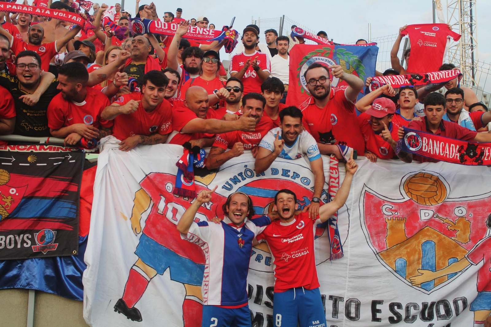 Galería | La UD Ourense no estuvo sola en Cuenca, la afición los acompañó en un día irrepetible