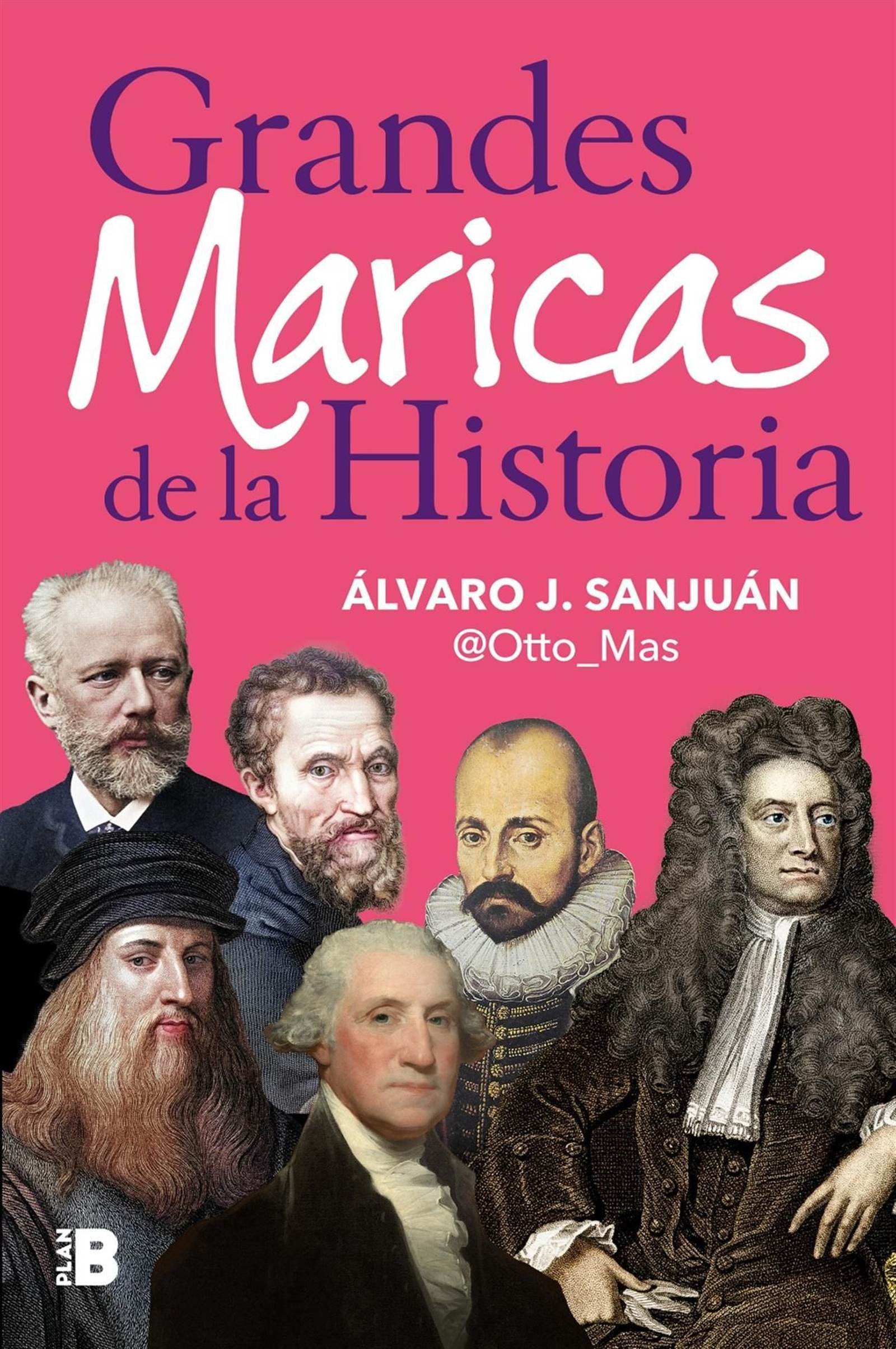 Portada del libro 'Grandes maricas de la Historia'.