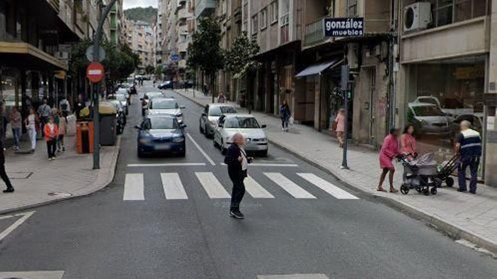 Ubicación donde se produjo el atropello.