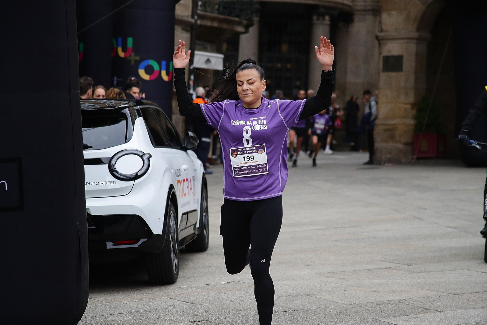 Galería | Ourense se viste de morado para correr la Carreira da Muller