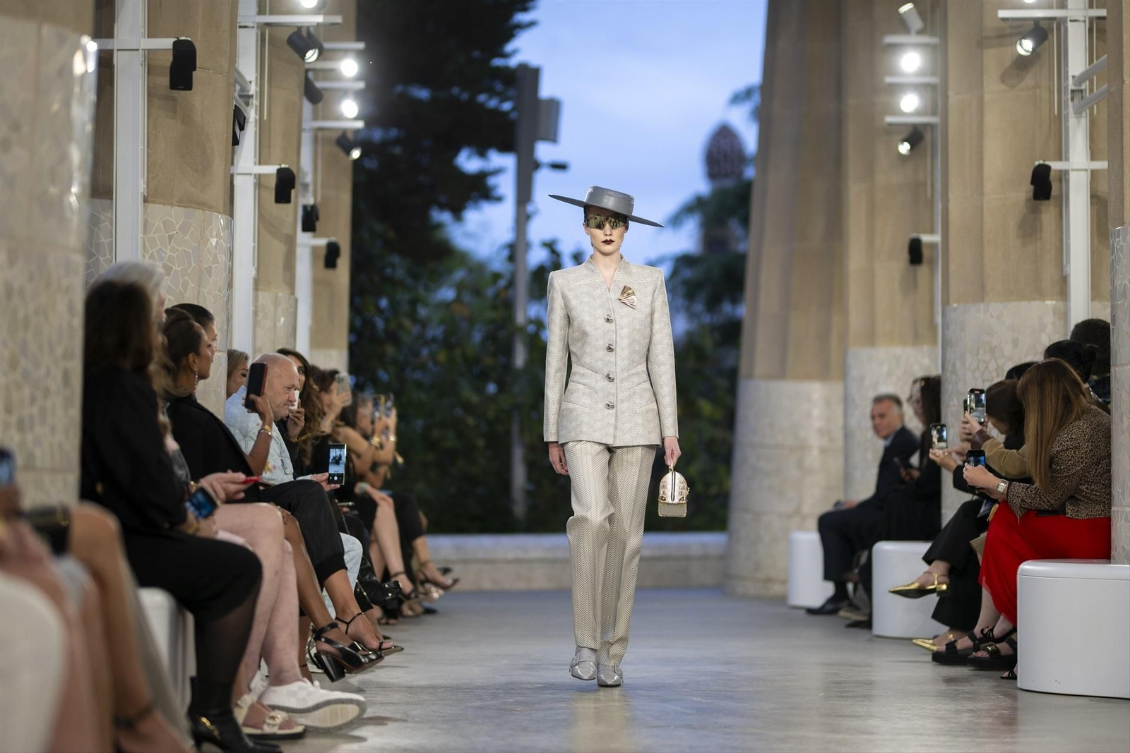 Desfile de Louis Vuitton en Barcelona