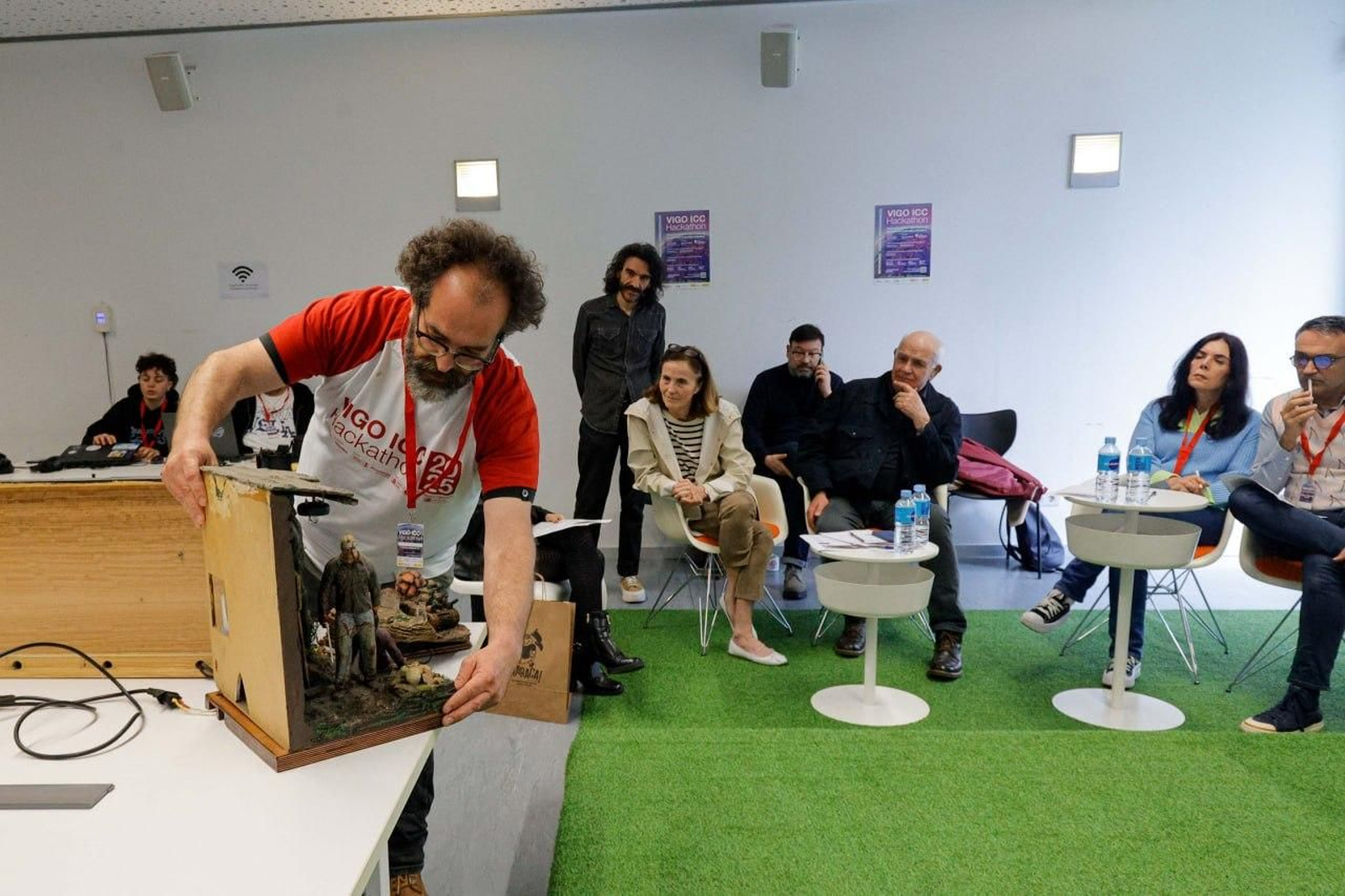 Galería | Última jornada del Vigo ICC Hackathon con premios a los mejores proyectos