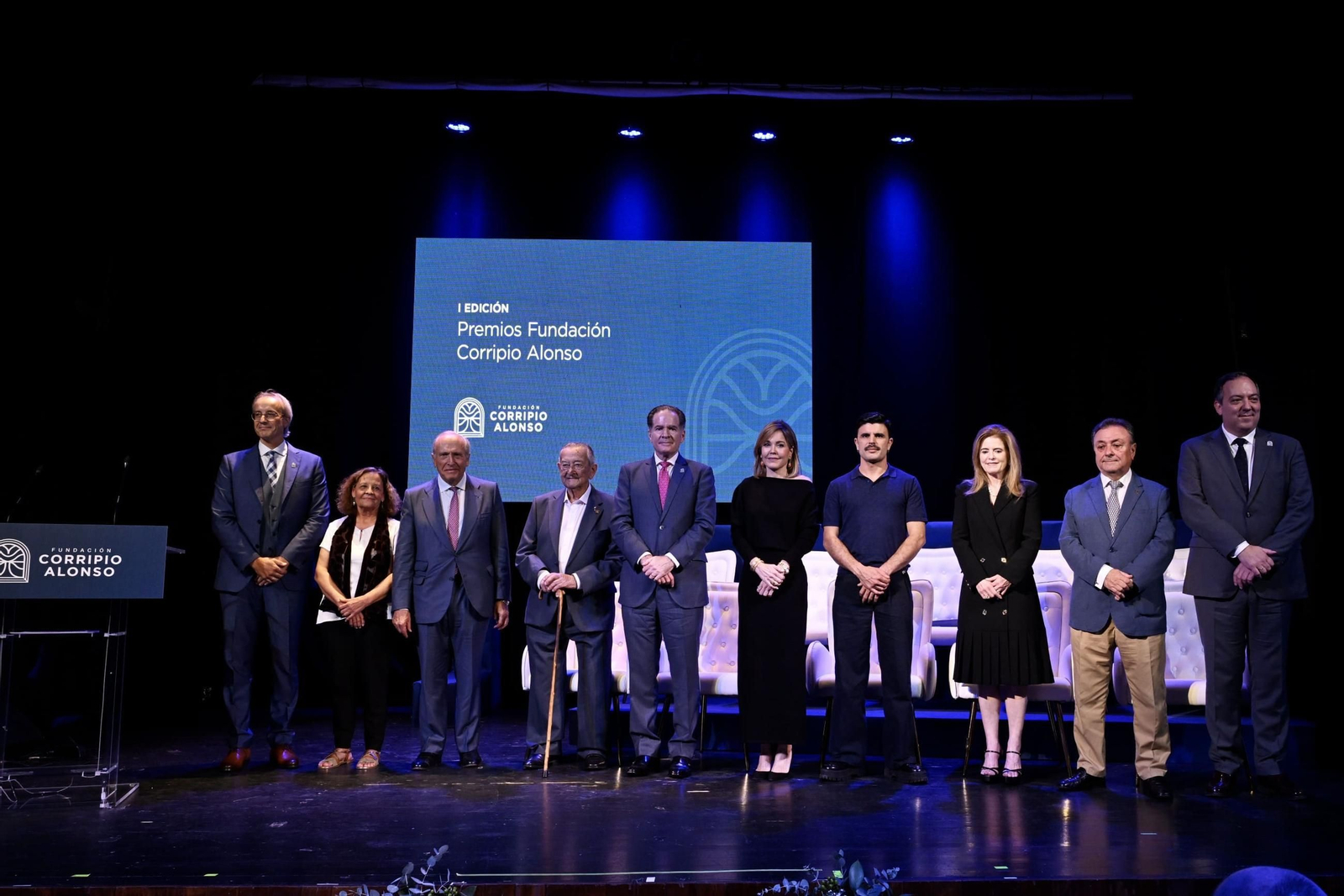 Entrega de premio de la Fundación Corripio Alonso