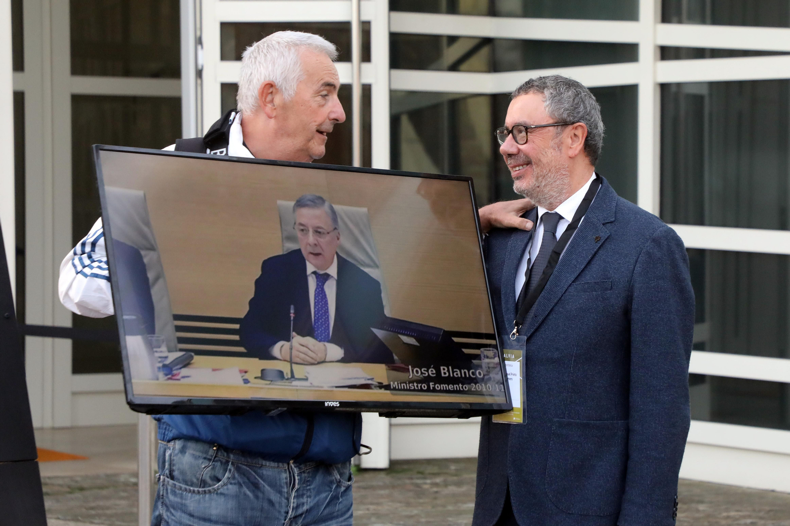 La quinta jornada del macrojuicio del Alvia se concentra en torno a la llamada entre el maquinista y el interventor // EFE