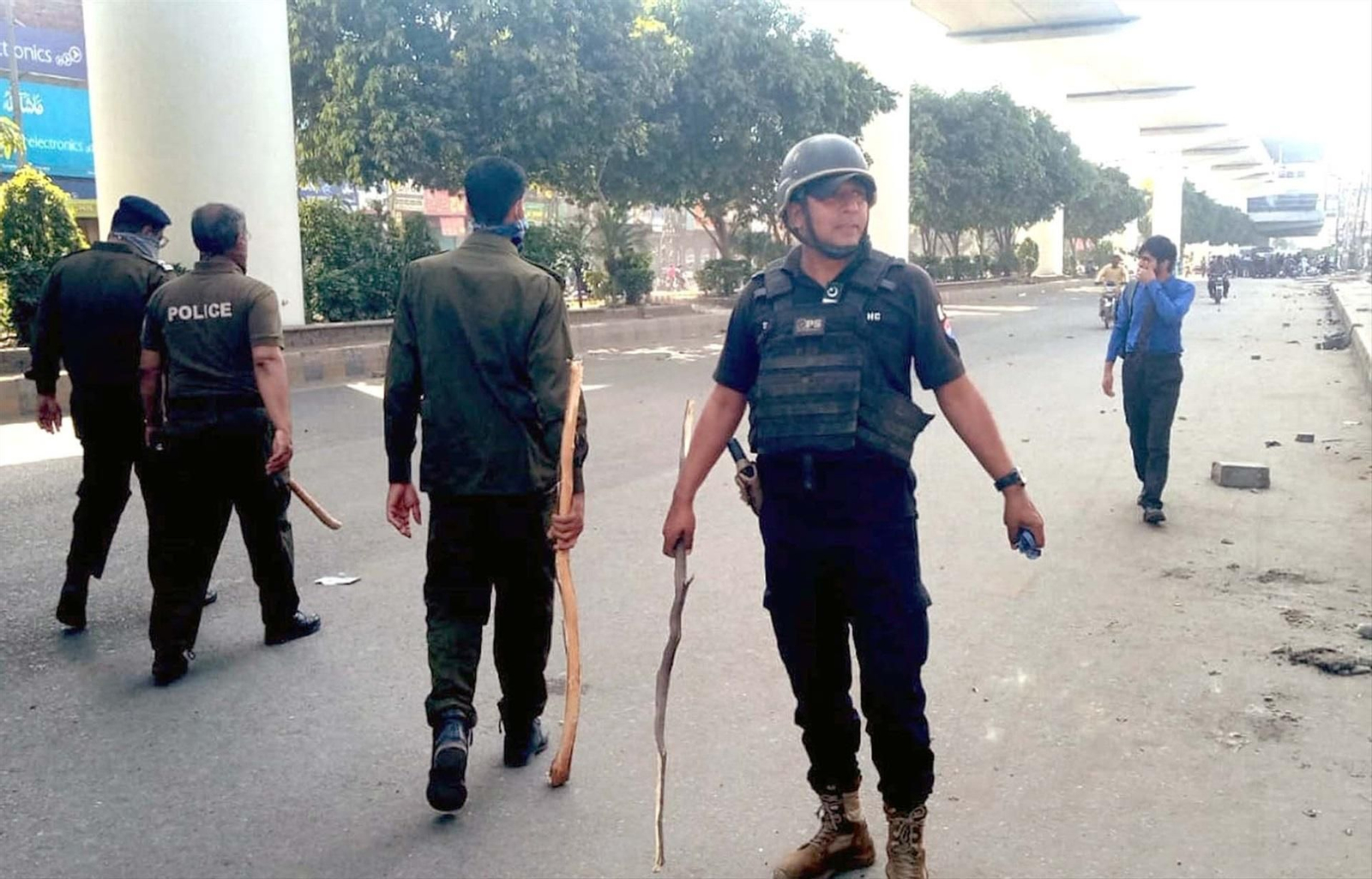 Fuerzas de seguridad en Pakistán
