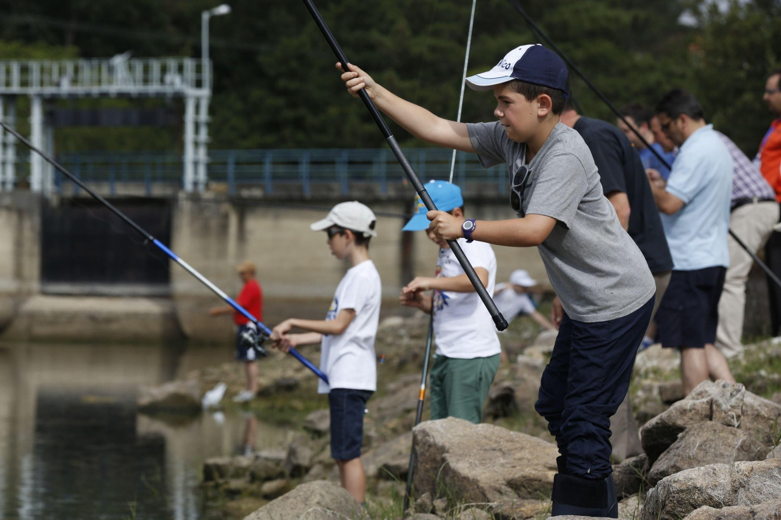 Pesca Ourense +D en Cachamuiña