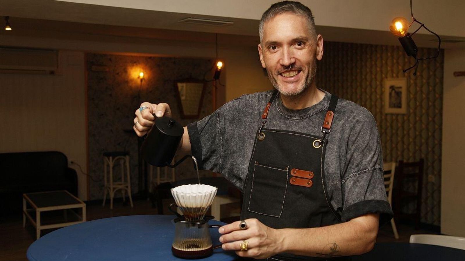 Jorge García, del Olla Canalla Kfé