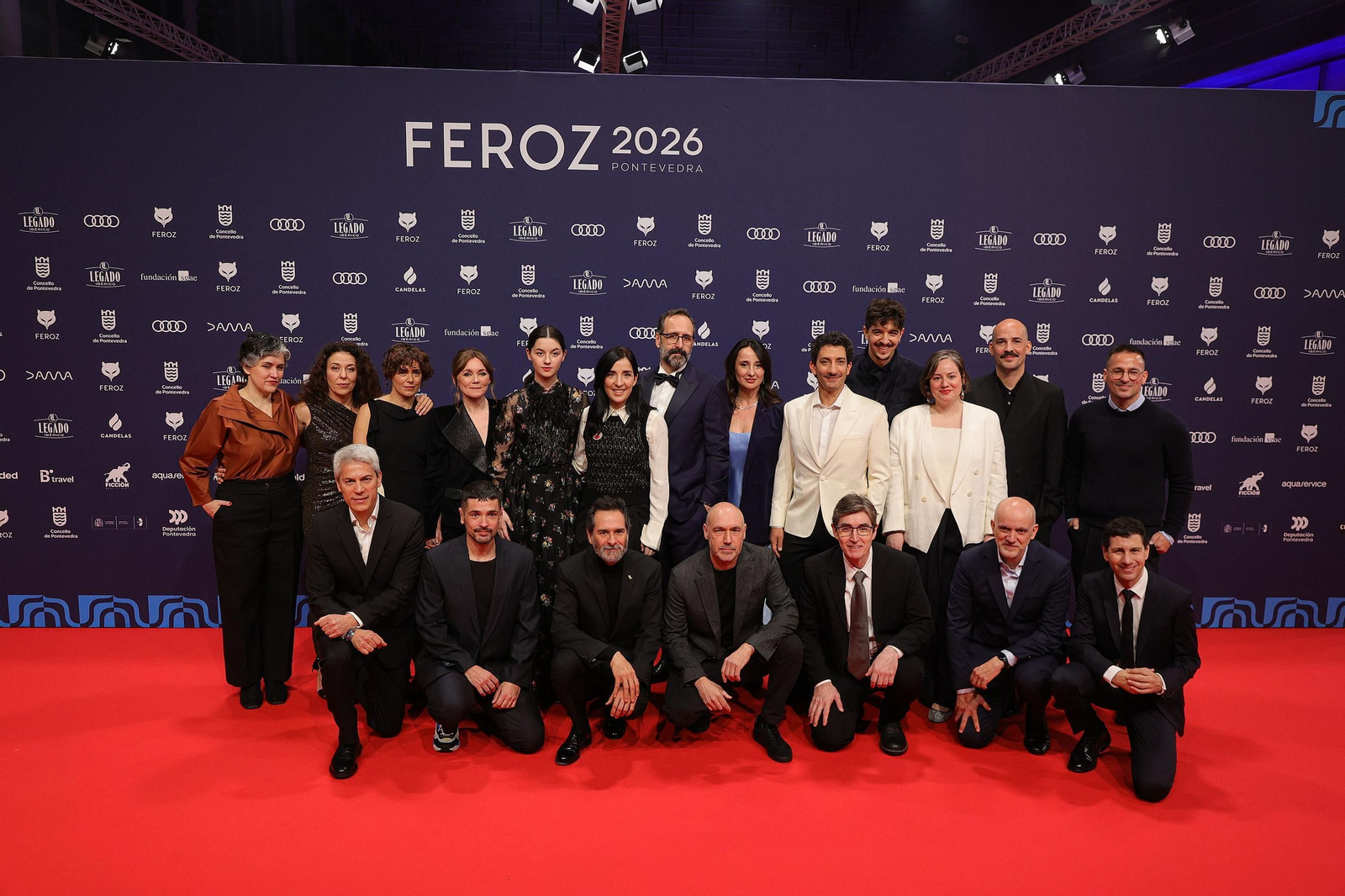 Galería | La alfombra roja de los Premios Feroz 2026 en Pontevedra
