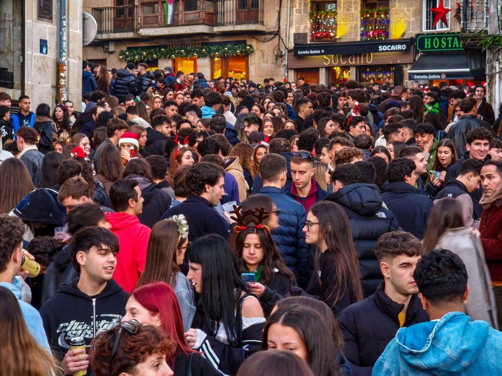 Galería | La Tardebuena rebosa las calles de Vigo