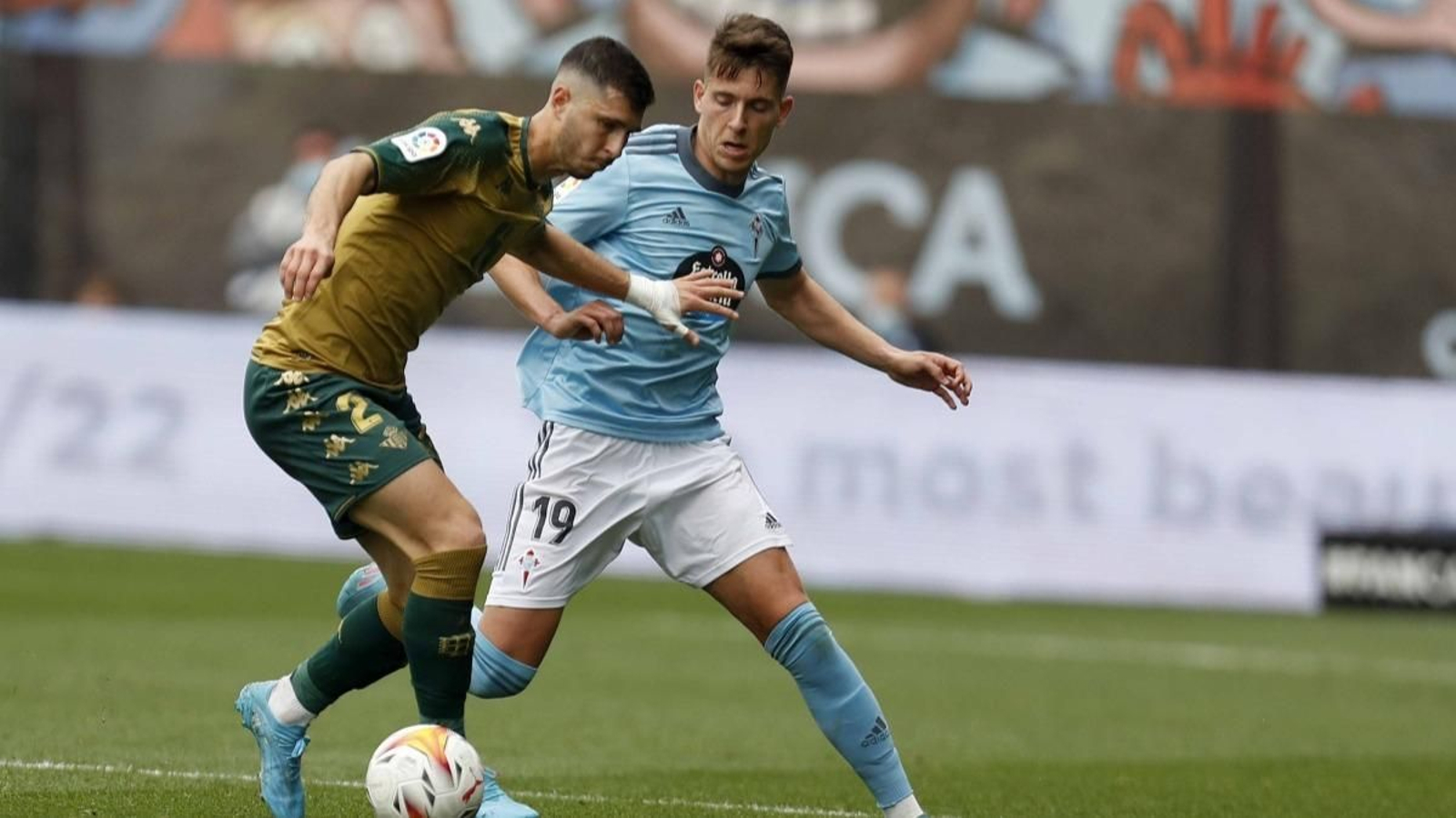José Fontán volvió a jugar con el Celta más de dos meses después.