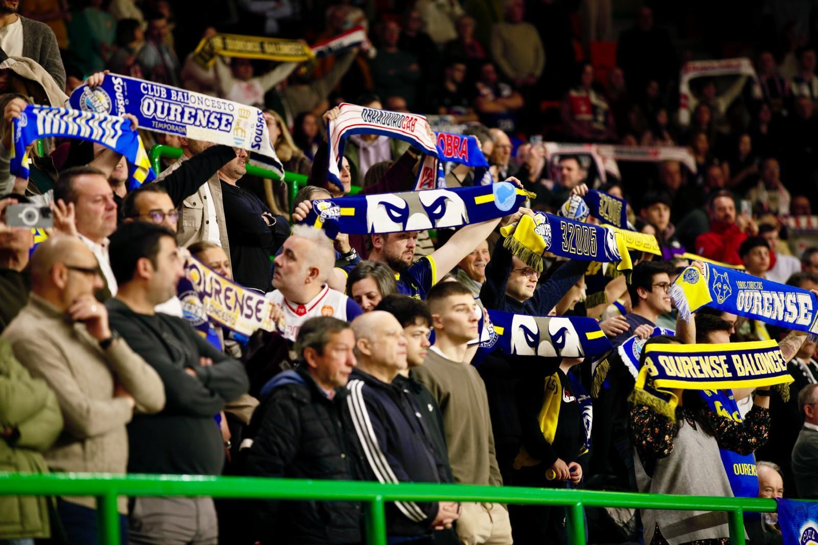 Galería | Tarde de baloncesto y derbi gallego en el Pazo, en imágenes