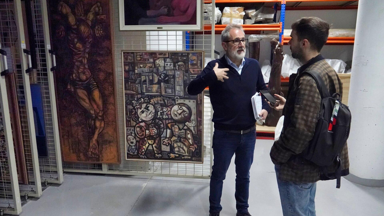 Colección de fondos pictóricos del Marco.