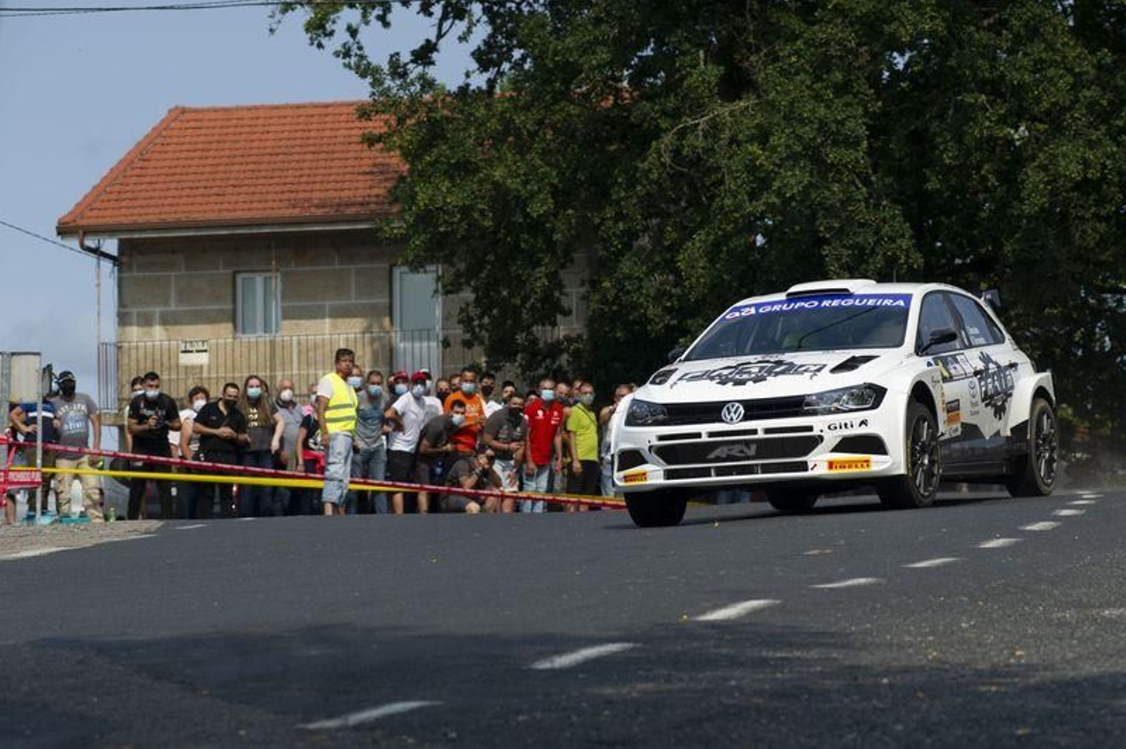 El Rally do Lacón, este sábado por la tarde (MARTIÑO PINAL)