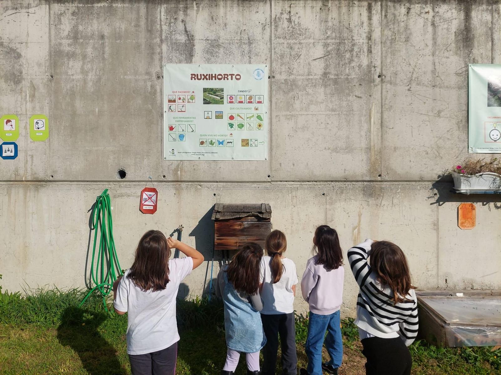 A natureza como mestra no Ruxidoiro