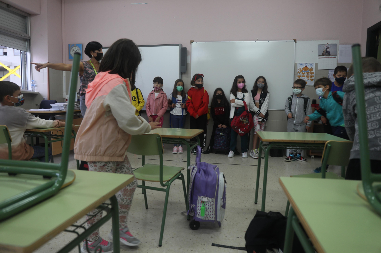 Vuelta al cole en el Mestre Vide.