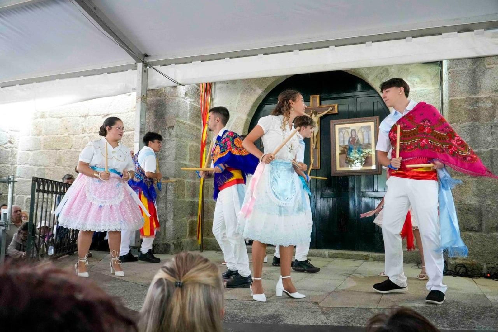 Galería | El carro de bueyes vuelve a llevar a la Virgen de A Franqueira