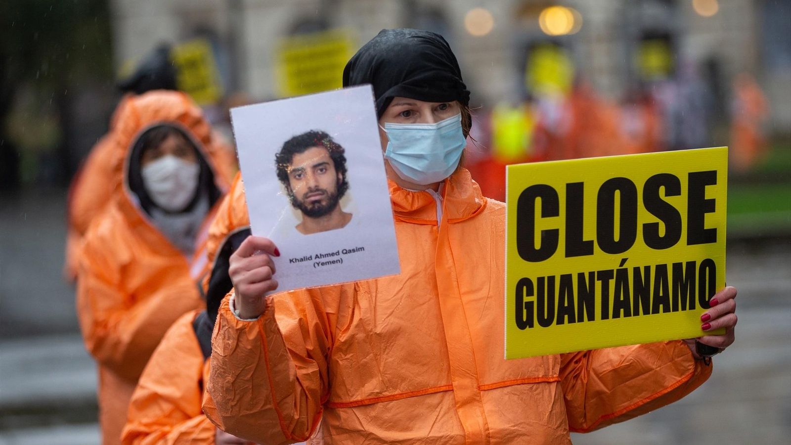 Protestas para exigir el cierre de la cárcel de Guantánamo y la liberación de sus presos