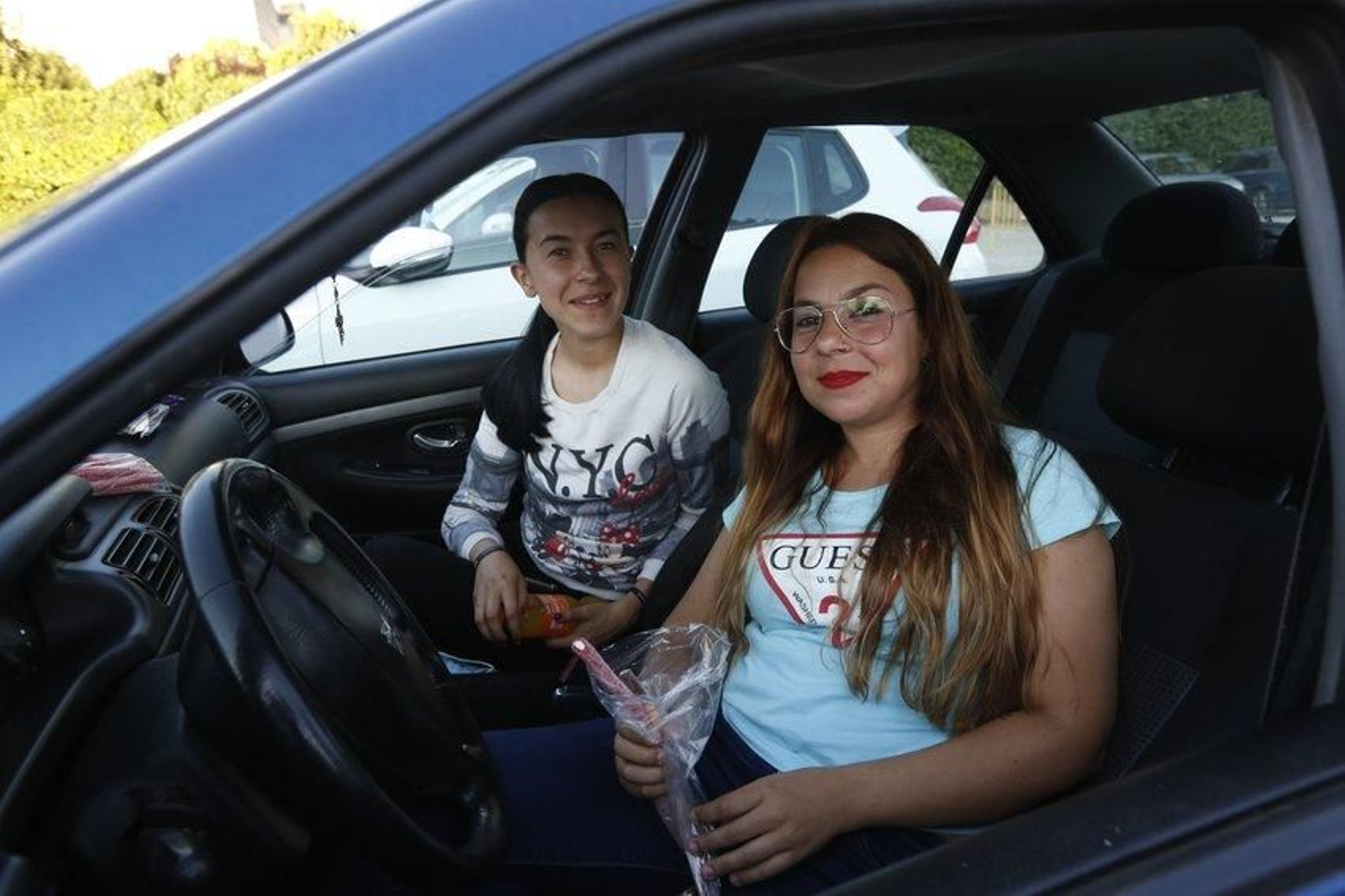 Fany e Noemi.
Foto: Xesús Fariñas.