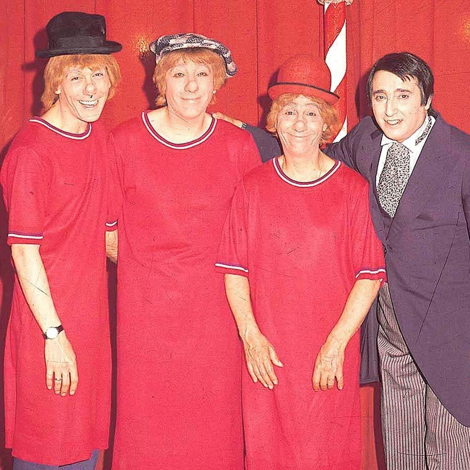 Gaby, Fofó, Miliki y Fofito, ya en España.