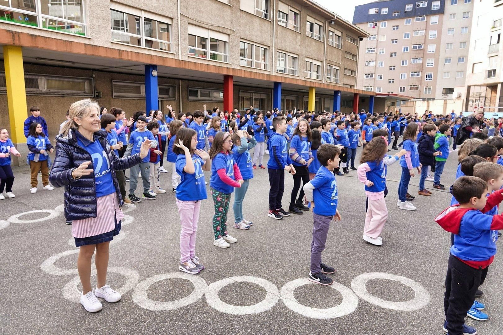 Actos por el Día de la Paz en el CEIP Pintor Laxeiro.