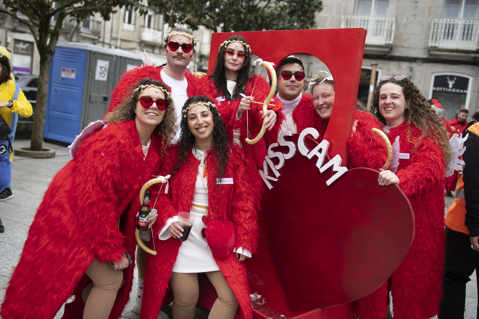 Galería | El sol hace acto de presencia en la mañana de sábado de Entroido de Xinzo de Limia