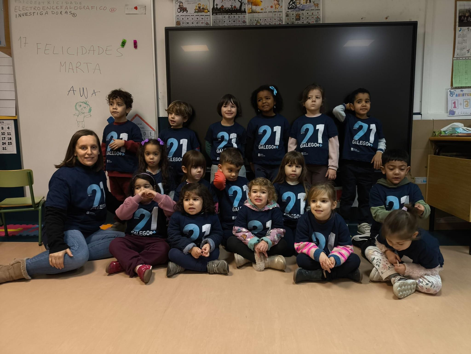 21 días co galego no CEIP Irmáns Villar