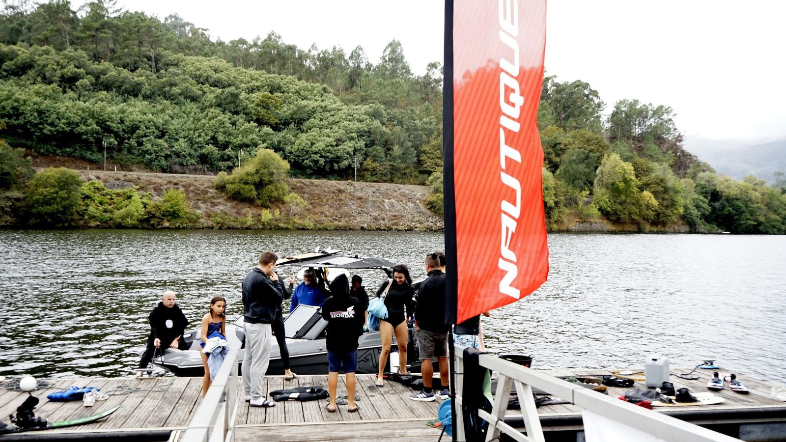 Galería | Cortegada acoge el Open Ibérico de Esqui Náutico