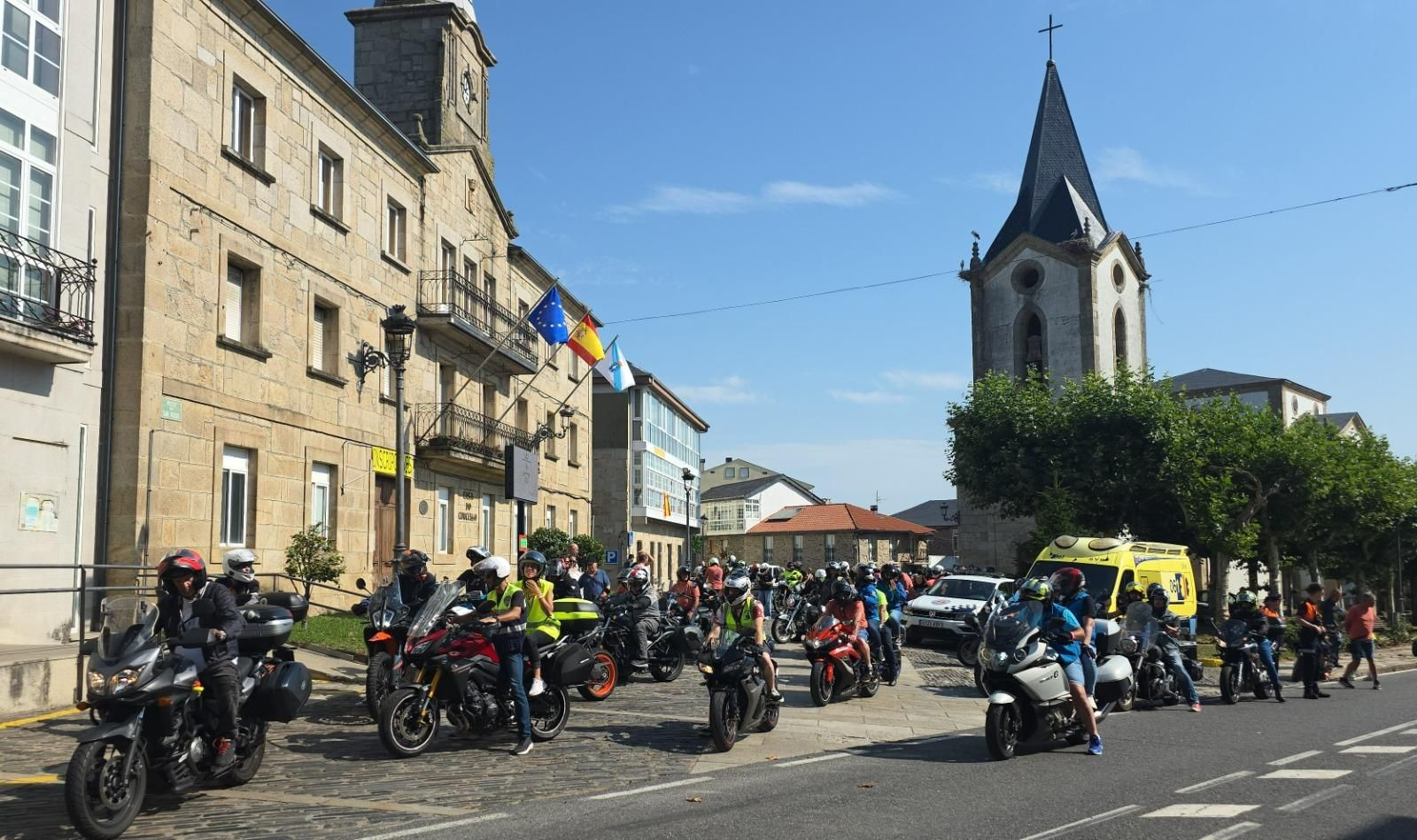 Galería | La XXI Concentración Mototurística reúne a cerca de 400 inscritos en A Pobra de Trives