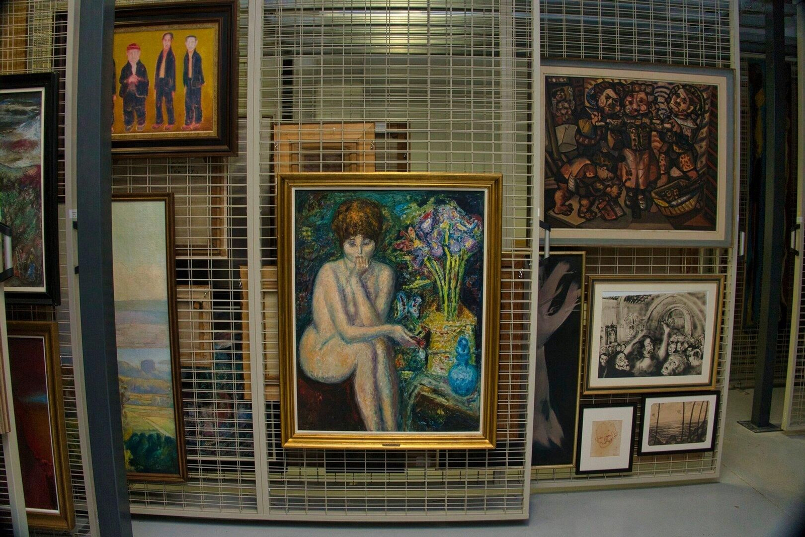 Colección de fondos pictóricos del Marco.