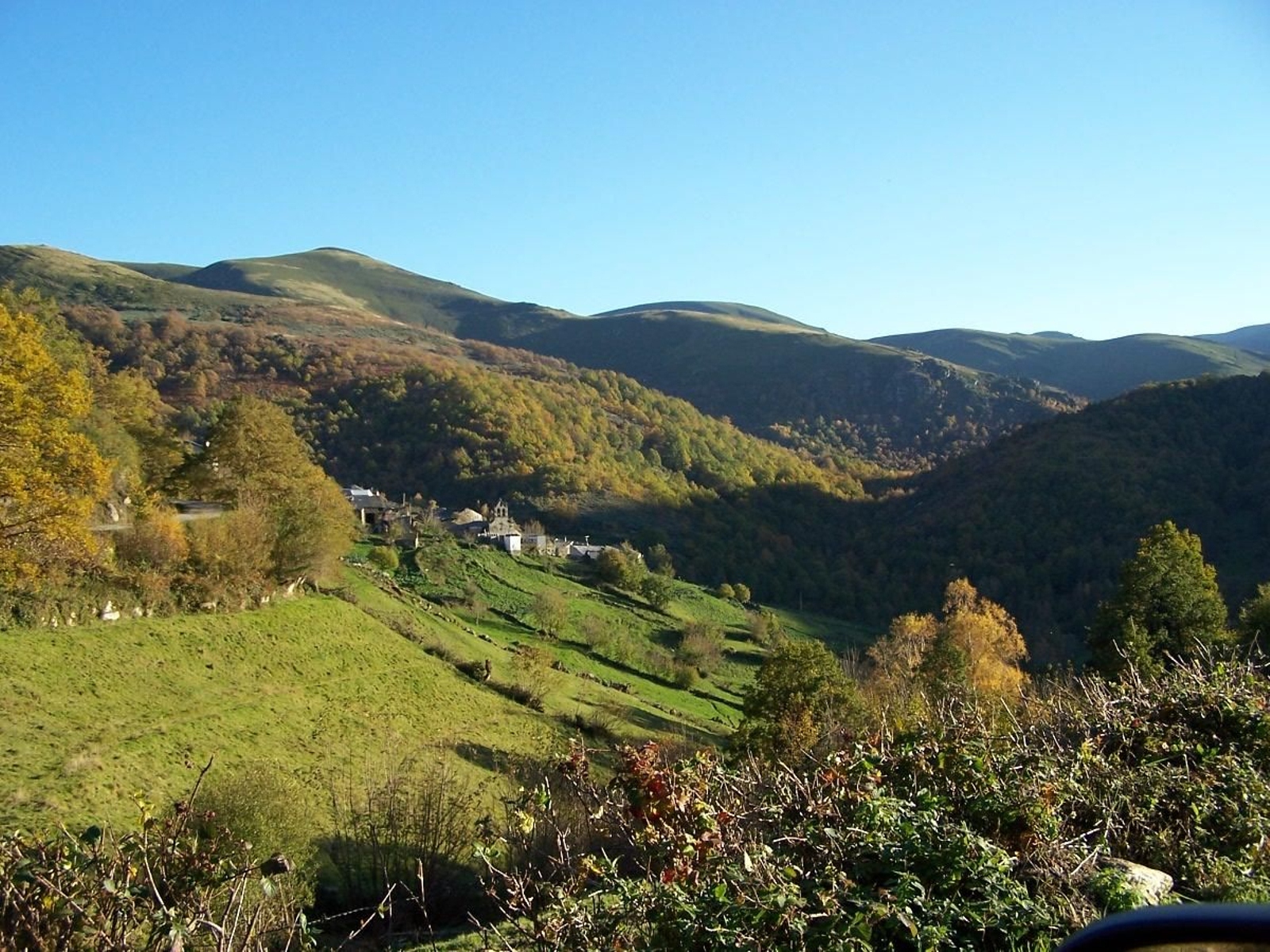 Macizo central. As Forcadas