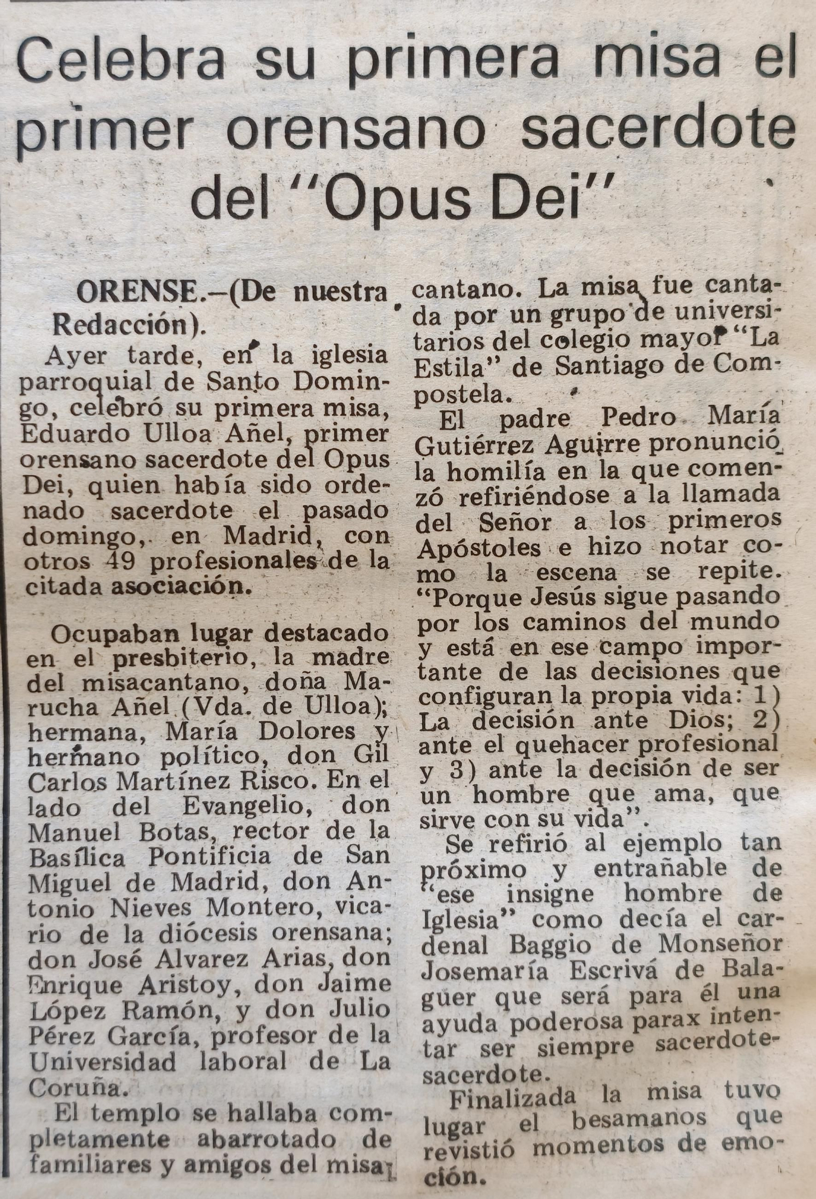 Titulares de La Región del 17 de agosto de 1976