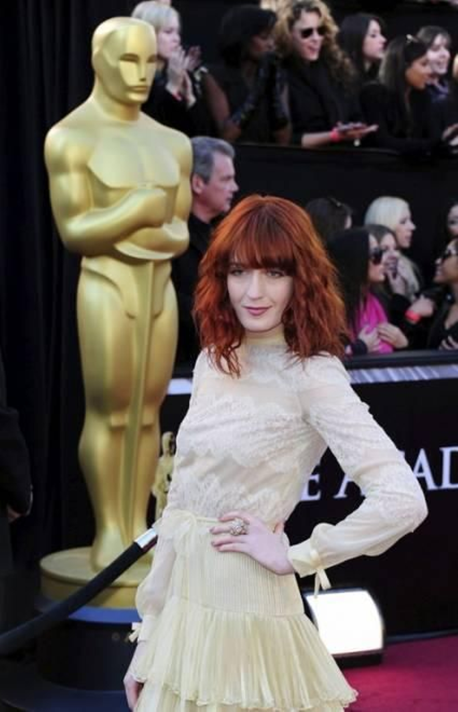 La cantante británica Florence Welch.