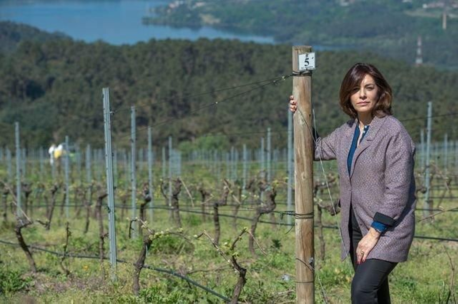 La bodeguera Myriam Vázquez.