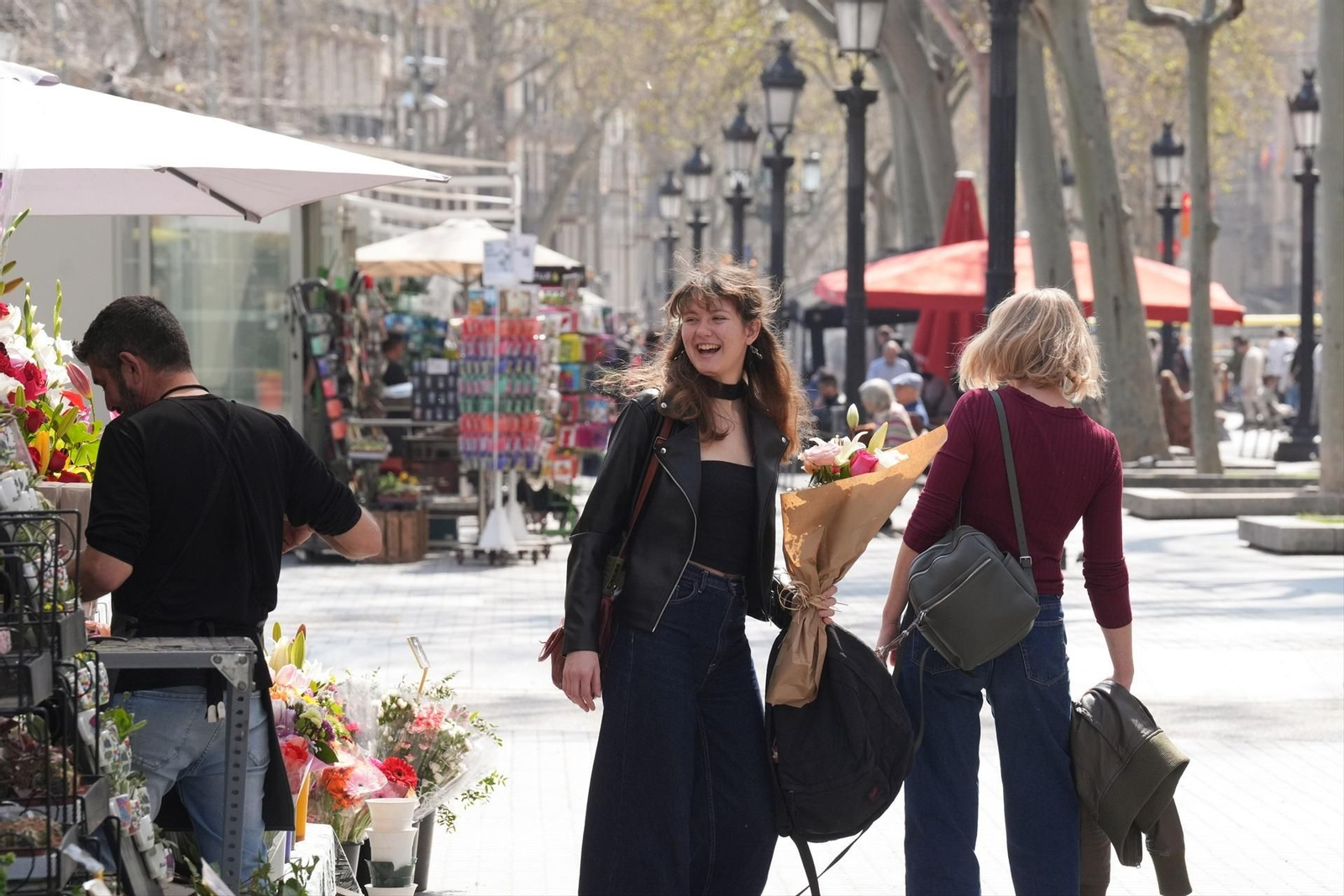 De compras por las calles de Barcelona