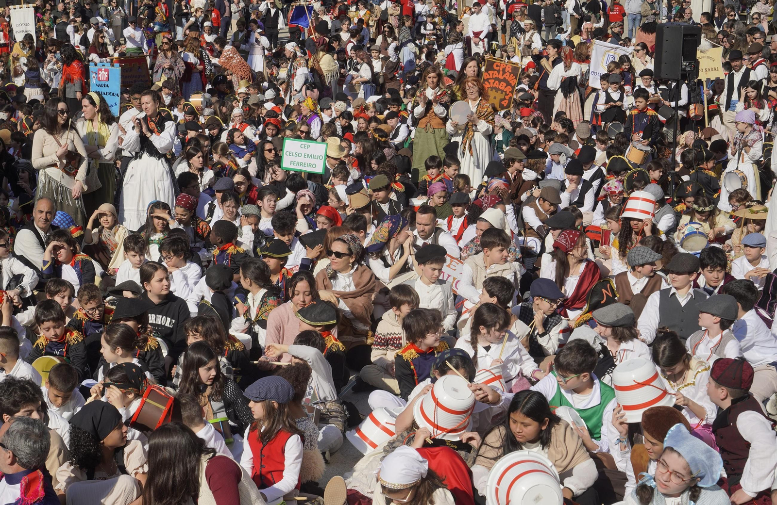 Galería | La Reconquistiña congrega a más de 2.000 escolares