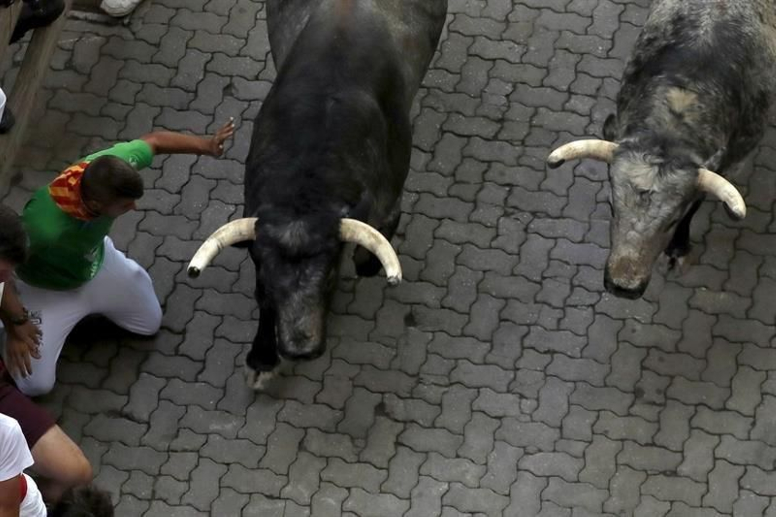 El primer encierro de los Sanfermines 07