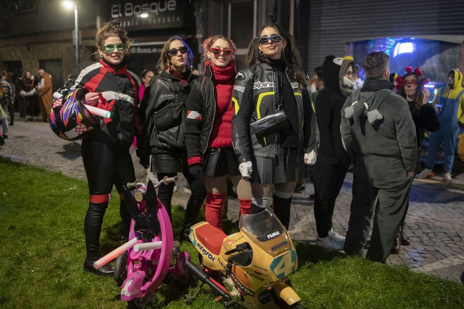 Petardazo en XInzo de Limia (Foto: Xesús Fariñas)