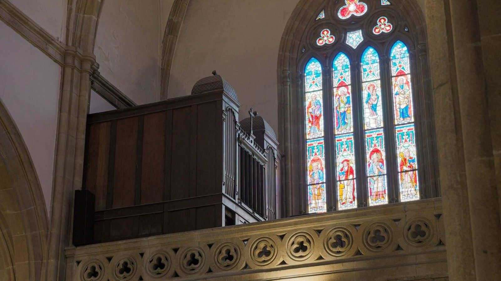 El primer órgano de la ciudad es de Santiago de Vigo.