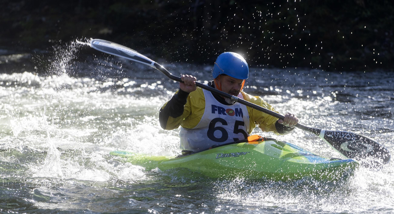 Galería | Mondariz Balneario acogió el Gallego de slalom y kayak cross