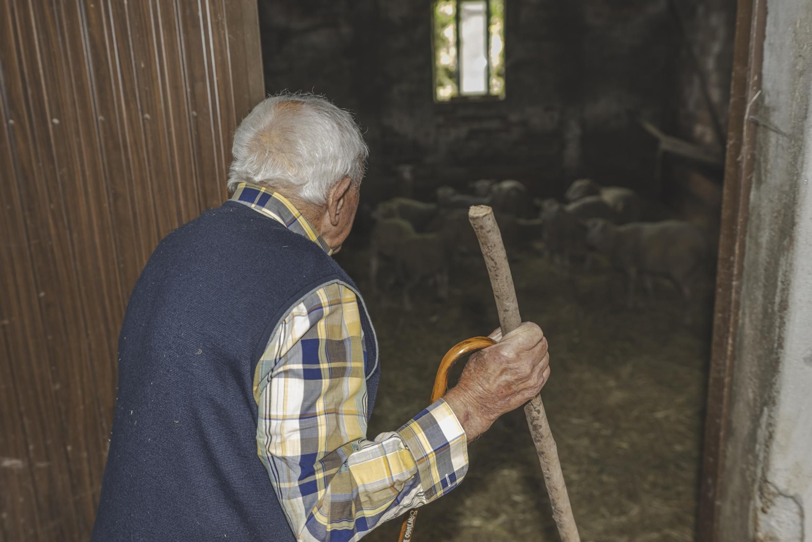 Galería | Así es la vida del centenario más longevo de Ourense, Eustaquio Pérez