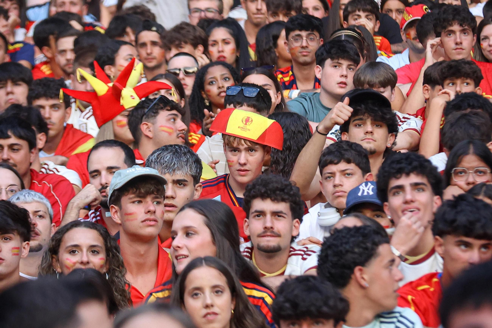 Galería | Vigo celebra la victoria de España en el Mundial 2026