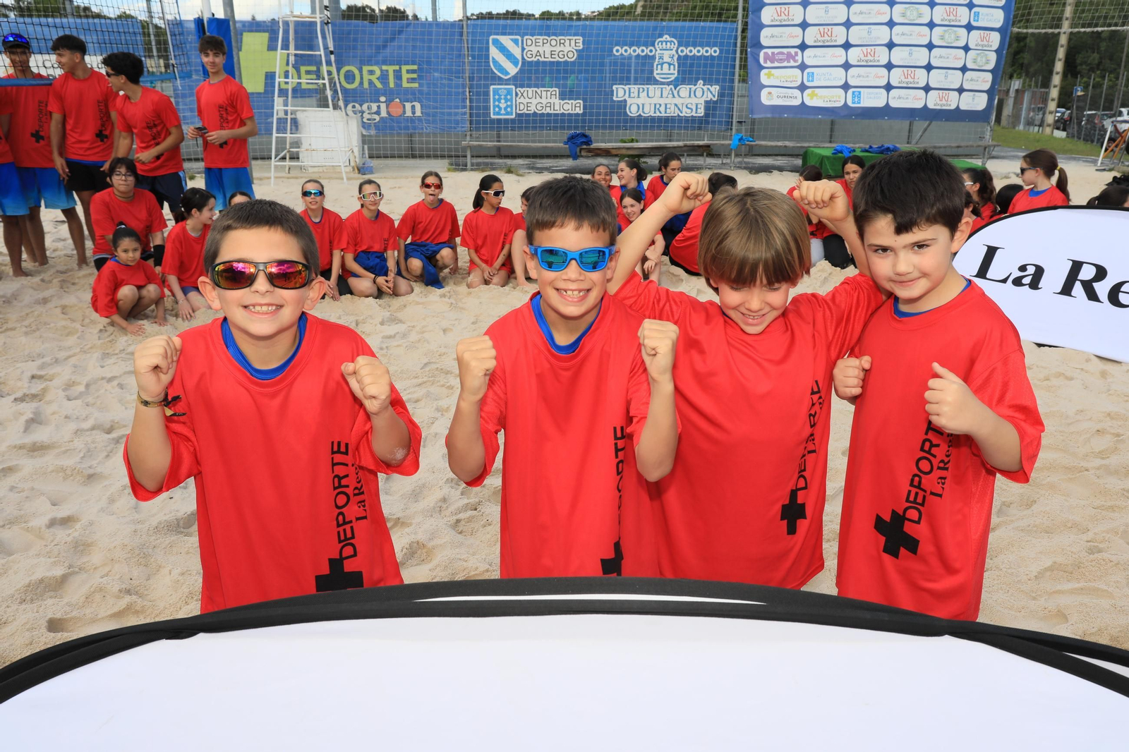 La arena de Oira, punto de encuentro de otra actividad Más Deporte La Región